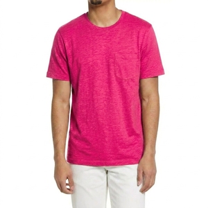 T-shirt Homme Oversize Vintage Délavé Coupe Boxy avec Poche Style Unique - Product Image 1