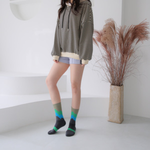 Chaussettes de sport en coton peigné de qualité supérieure pour femmes, chaussettes de sport respirantes à haute élasticité - Product Image 6