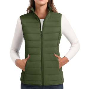 Veste matelassée pour femme, vente en gros d'usine, tissu de qualité, rembourrage chaud, designs personnalisés et coupe confortable pour vêtements d'hiver - Product Image 1