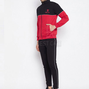 Chándal para Hombre de Primera Calidad, Estilo Moderno, Color Sólido, Personalizado, con Cierre de Cremallera, Precio Bajo - Product Image 3