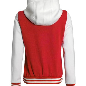 Chaqueta Universitaria Premium Personalizada, Chaqueta Letterman con Cuerpo de Lana, Mangas de Cuero y Puños Acanalados, Chaqueta de Béisbol Universitaria, Proveedor OEM ODM - Product Image 2