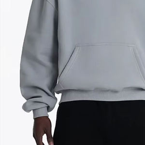 Fabricant de sweats à capuche, logo personnalisé, unisexe, épais, de haute qualité, en coton, sweat à capuche oversize épais pour homme - Product Image 5