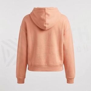 Custom Pullover Off Shoulder Crop <b>Top</b> Hoodie Casual <b>Long</b> <b>Sleeve</b> Hooded Blank Gym <b>Workout</b> <b>Tops</b> Customized Color Clothing - Product Image 2