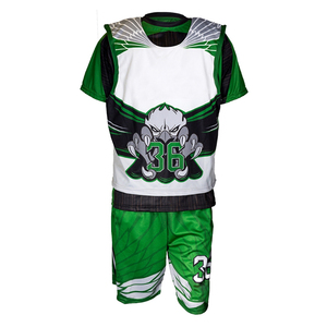 Nuevo Uniforme de Lacrosse Profesional de Alta Calidad, 100% Poliéster, Tallas Grandes, Diseño Impreso, Transpirable y de Secado Rápido - Product Image 5