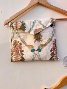 Women Cotton Pajama Set Pink Floral Print Summer Wear Night Suit Soft Breathable Button <b>Down</b> Sleepwear Loungewear Set - Product Image 4