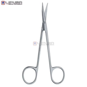Ciseaux en acier inoxydable de haute qualité REYNOLDS de 13 cm pour instruments chirurgicaux dentaires médicaux - Norme de sécurité MOL manuelle - Product Image 2