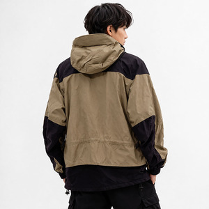 Custom Lightweight Outdoor Hooded Windbreaker Men's <b>Jacket</b> OEM ODM Waterproof Breathable Hiking Tactical <b>Jacket</b> Bulk Supplier - Product Image 4