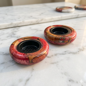 Quemador de Incienso de Resina Epoxi de la MEJOR CALIDAD, Aroma a Oud, Religioso, Hecho a Mano, Ecológico, Orgánico, Duradero, Incienso Indio Aromático - Product Image 1