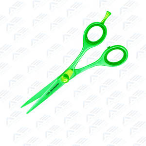 Tijeras de peluquero con mango de acero verde de acero inoxidable mejor calificadas, tijeras de peluquero de hoja afilada doble, instrumentos de belleza - Product Image 2