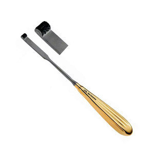 Râpe chirurgicale réutilisable Webster Glabella pour os nasal, à pousser/tirer, pour rhinoplastie et remodelage facial, durable - Product Image 1
