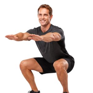 Ensemble de t-shirt et short de sport pour homme pour les squats, la musculation, la remise en forme, les exercices sportifs - Product Image 2