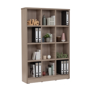 Librero Moderno de 5 Niveles, Estante de Almacenamiento con Acabado de Madera, Organizador Independiente para Hogar, Oficina, Sala de Estar - Product Image 3