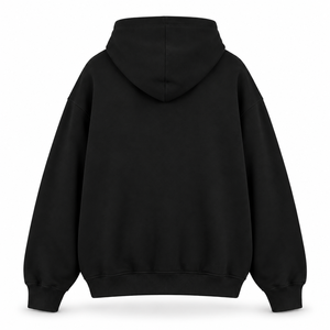 Sweat-shirt à capuche noir pour femme UAlbany, imprimé à carreaux, en polaire, manches longues, style décontracté, style automne - Product Image 3
