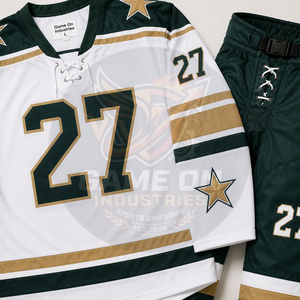 With Private Lable Custom Made Team Wear Quick Dry Sublimated Sportswear Manufacturer Personalized Ice Hockey Jersey and Pant - Product Image 6