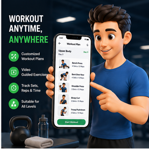 Plataforma Digital de Entrenamiento Físico, Seguimiento de Ejercicios, Gestión de Objetivos, Compatible con Aplicaciones Móviles Multiplataforma - Product Image 2