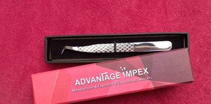 High-Precision Eyelash Tweezers, <b>Lash</b> Extension Tool <b>Kit</b> Spring Action Application Scissors Isolation Tweezers Straight Pointed - Product Image 4