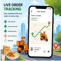 Desarrollo de Aplicaciones Móviles para Entrega de Comida con Seguimiento de Pedidos en Tiempo Real y Gestión de Restaurantes para Linux y MAC OS en Stock