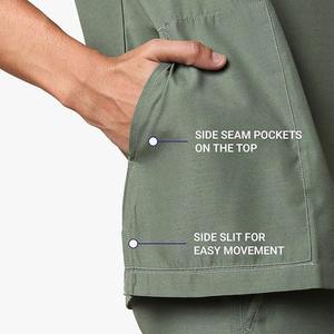 Chaqueta de Uniforme Hospitalario de Alta Calidad, Elástica, Personalizada, para Enfermería, Uniformes Médicos para Hombres y Mujeres, Conjuntos de Enfermería, Pakistán - Product Image 2