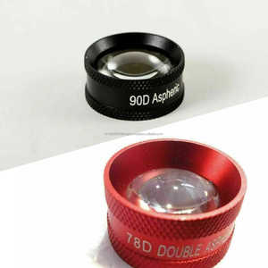 SS Fabricación 90D Retinal 78D Óptica de vidrio asférico Estructura plano-convexa Caja de plástico multicolor Soporte OEM Envío gratis - Product Image 5
