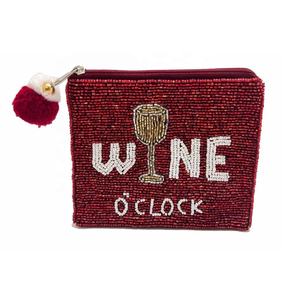 Porte-monnaie artisanal perlé motif ours avec fermeture éclair, pochette pour ranger pièces de monnaie, cartes et maquillage, accessoire cadeau - Product Image 5