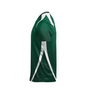 Daizen Star Custom Volleyball Uniform Set Green White Sublimated Jersey Shorts Moisture Wicking Athletic Fit Adult Unisex - Product Image 5