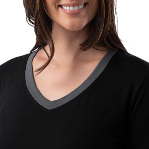 Conjunto de Pijama de Verano para Mujer Talla Grande, Transpirable, de Algodón, Camiseta y Pantalones Cortos, Cintura Elástica, Secado Rápido, Satén Tejido - Product Image 5