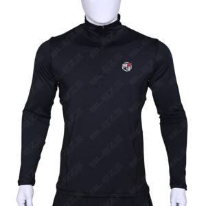 Camiseta Deportiva Personalizada para Hombre con Cierre de Cremallera 1/4, de Secado Rápido, para Gimnasio, con Mangas Largas, Ropa Deportiva para Verano - Product Image 2