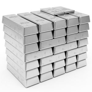 Vente en gros de lingots d'argent de haute qualité, lingots d'argent de pureté élevée, haute qualité - Product Image 1