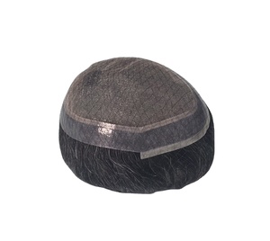 Peluca de Cabello Remy para Hombre de Calidad Premium, Cabello Lacio Rizado, Tupé con 100% de Densidad, el Mejor Cabello para Hombres - Product Image 5