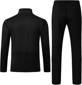 Men's <b>Tracksuit</b> Customize Logo 2 Piece Running Sports For Men Full Zip Athletic Jackets and Pants Outfits - Product Image 2