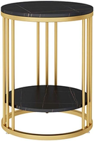 Table basse en fer et bois, table d'appoint de canapé, table d'angle pour téléphone, table de service, chaise de salle à manger en métal, table centrale pour salon