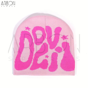 Adjustable Good Supplier Newest Style Men Women Printed Knitted Warm Ski Skull Cap <b>Wool</b> 3D Embroidered Character <b>Beanies</b> - Product Image 6