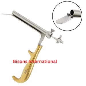 Sistema de Retracción Ortopédica Endoscópica Manual de Acero Inoxidable BISONS al por Mayor con Válvula de Retención y Soporte para Endoscopio de 10 mm - Product Image 2