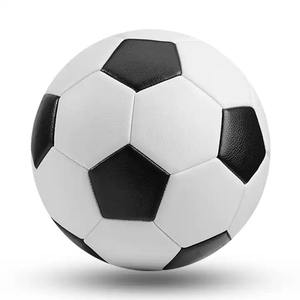 Ballon de football classique de qualité professionnelle, équipement d'entraînement, ballon laminé cousu à la main, ballon de sport taille officielle. - Product Image 1