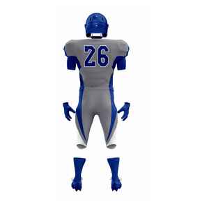 Ensemble de maillots de football américain personnalisés en sublimation pour l'été, manches courtes, vêtements d'équipe pour hommes adultes, taille plus, 100% polyester - Product Image 3