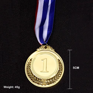 Médailles personnalisées en or, argent et bronze pour les gagnants, en petites séries, pour les compétitions, les fêtes, les jeux sportifs - Product Image 4