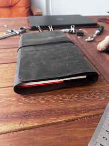 Porta Cuadernos Profesional de Cuero, Cubierta de Diario Recargable, Estuche de Escritura para Ejecutivos NBC-0059 - Product Image 5