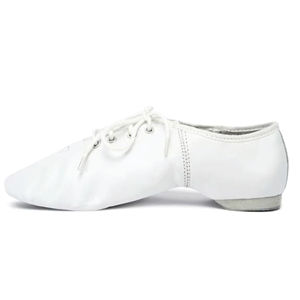 Zapatos de Baile de Jazz Profesionales de Cuero Color Bronceado BFA 038 de Baifa Enterprises, Zapatos de Baile Planos Unisex Estilo Ballet - Product Image 5