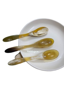 เครื่องใช้บนโต๊ะอาหารสไตล์สัตว์ไม่เหมือนใครช้อนเขาวัวควายขัดมันดีไซน์ไม่เหมือนใครสำหรับตกแต่งโต๊ะในร้านอาหาร - Product Image 6