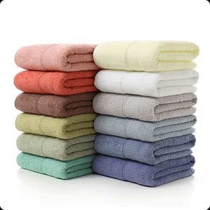 Ensemble de serviettes de bain brodées compressées jetables de qualité, prix usine OEM - Product Image 1
