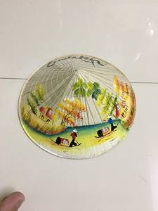 VENTE FLASH Chapeau conique vietnamien de qualité supérieure Blue Lotus 2025 Idéal pour les séances photo et les événements culturels - Product Image 6