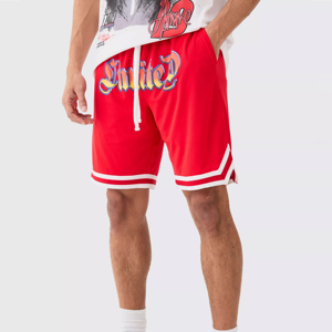 Basketball Quick Dry Training Trend Loose but Knee Shorts for Men Sports Running Fitness Basketball Shorts - Product Image 1