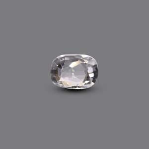 Handcrafted 4.7 Carat White Cubic Zirconia Loose Gemstone for Fine Jewelry - Product Image 2
