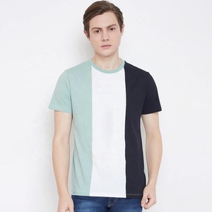 2025 Wholesale Custom 100% Cotton O Neck T-Shirt for <b>Men</b> High Quality Casual Printed Logo Solid Pattern Knitted Fabric - Product Image 2