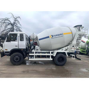 Hamac Concrete Mixer Truck 8 Cubic Meters Mobile Mixing Machine With Drum - Product Image 1