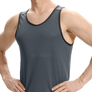 Camiseta Deportiva de Punto Transpirable de Alta Calidad para Hombre, Venta Directa de Fábrica, para Fitness, Ejercicio y Ropa Urbana - Product Image 4