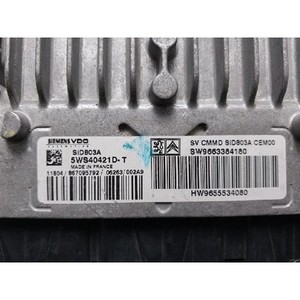 307 ECU et modules informatiques d'occasion 9655534080 - Product Image 4