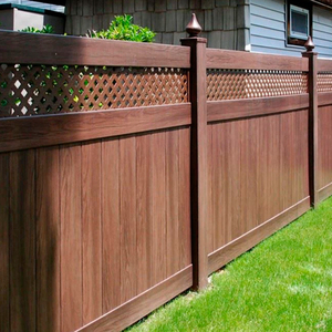 Customized Modern <b>Fence</b> Assembled Vinyl Privacy Outdoor <b>Fences</b> - Product Image 6