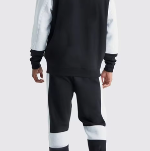 ชุดวอร์มสตรีทแวร์ผ้าฝ้ายแท้ 100% สำหรับฤดูหนาว มีฮู้ด ลายพิมพ์เรียบ ป้องกันแบคทีเรีย ระบายอากาศได้ดี ขายส่ง - Product Image 3