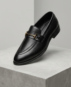 Asken Atelier Men's Synthetic Loafers Slip Toe Formal Shoes Breathable Anti-Slip for Office Business Wedding Elegant Occasions - Product Image 1